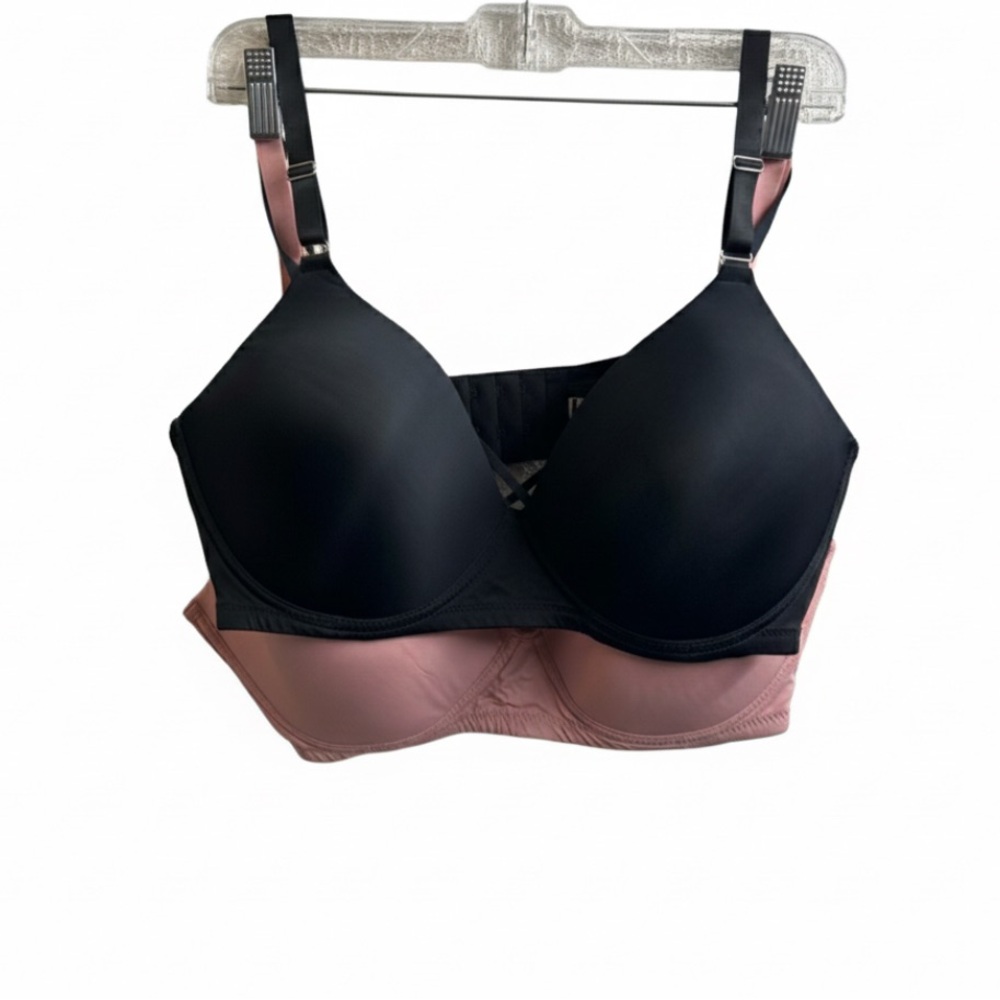 2 Vince Camuto Elegant Bras 1 Black 1  Pink